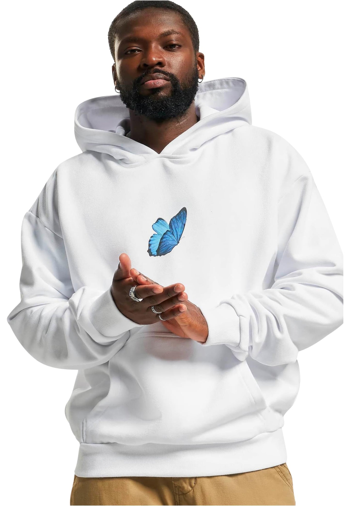 Mister Tee, Le Papillon Heavy Oversize Hoody
