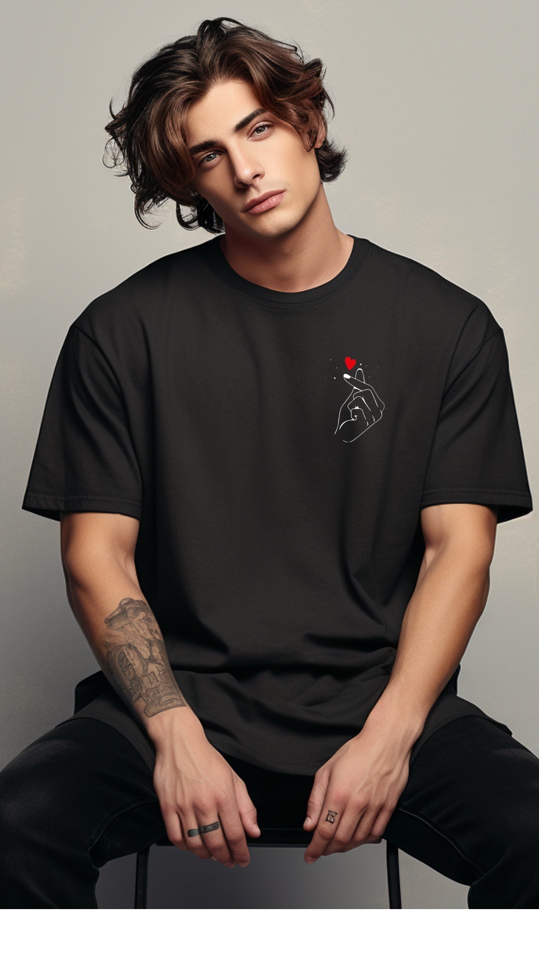VACANCY Oversized Shirt - Love YOU!