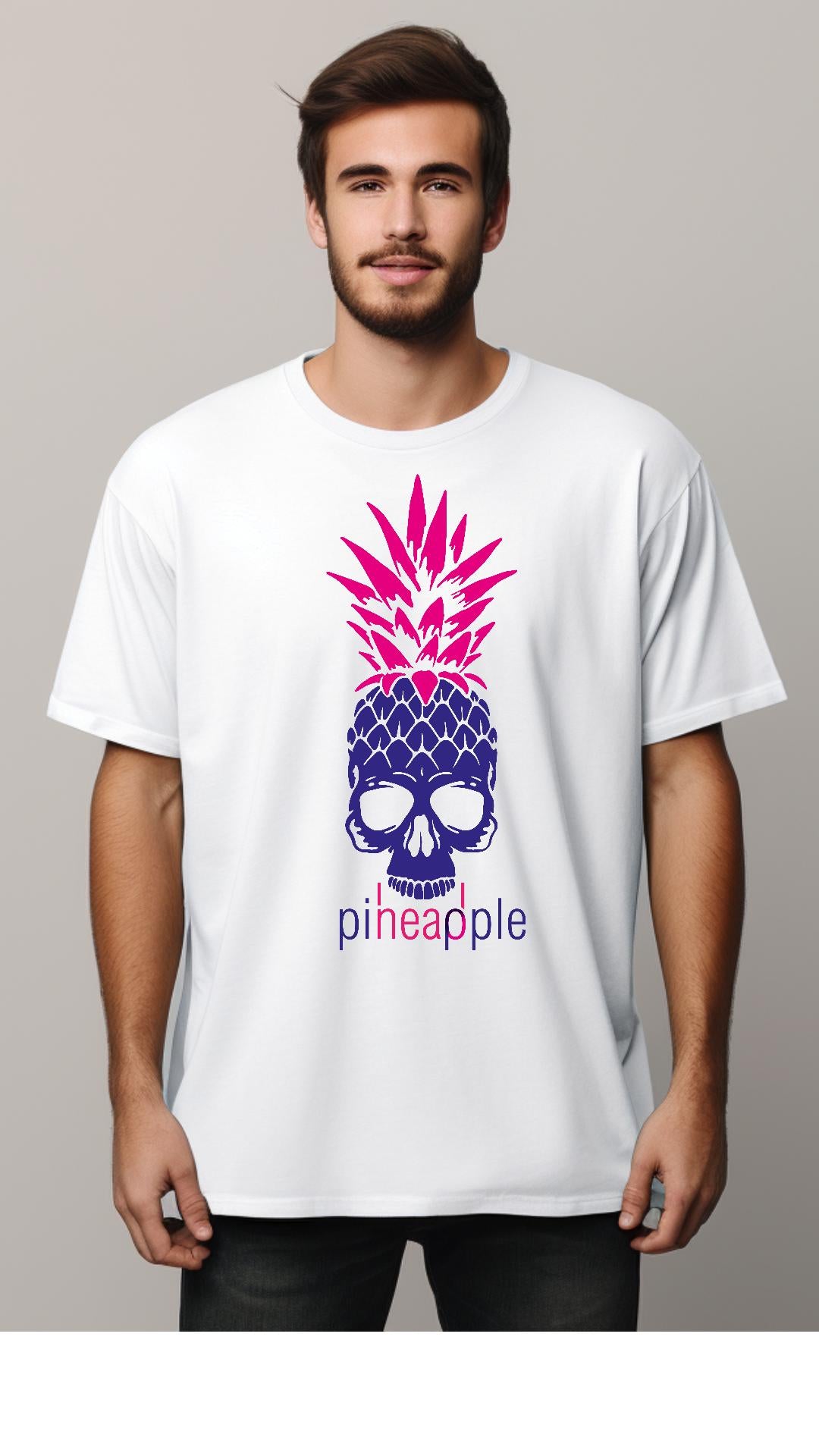 VACANCY Oversized Shirt - Pineapple Head