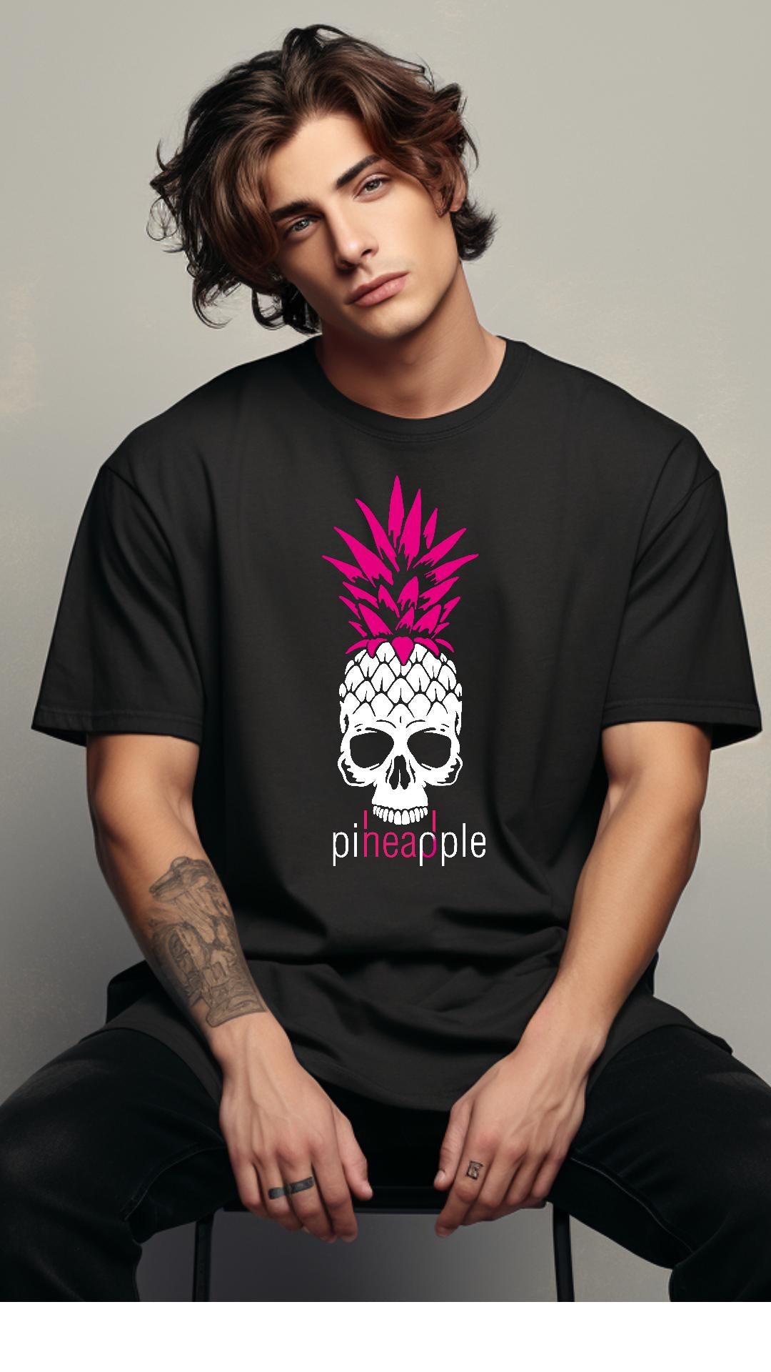 VACANCY Oversized Shirt - Pineapple Head