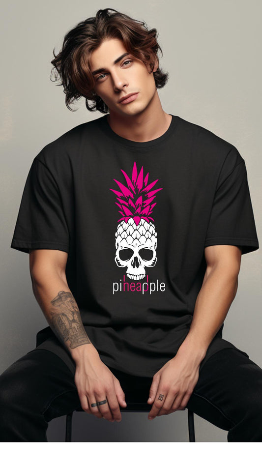 VACANCY Oversized Shirt - Pineapple Head