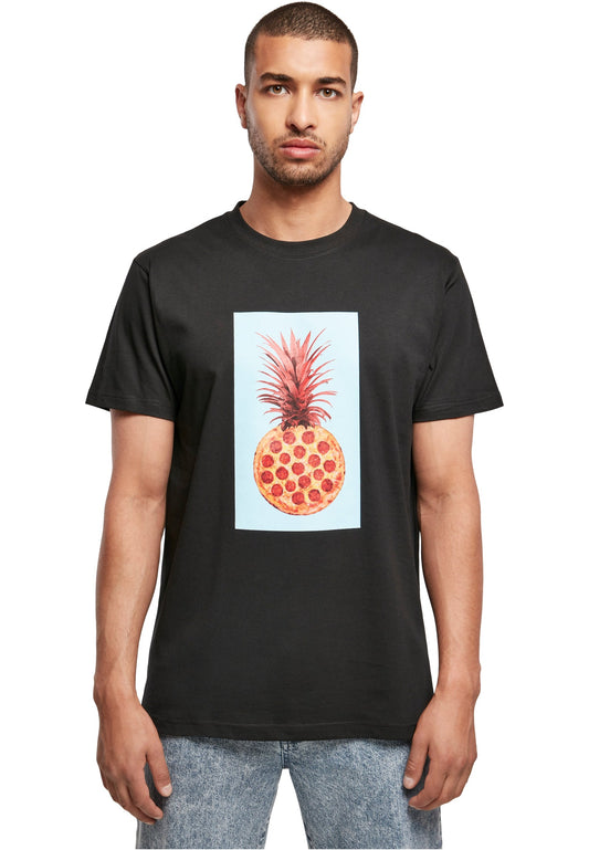 Mister Tee, T-Shirt, Ananas Pizza, verschiedene Farben