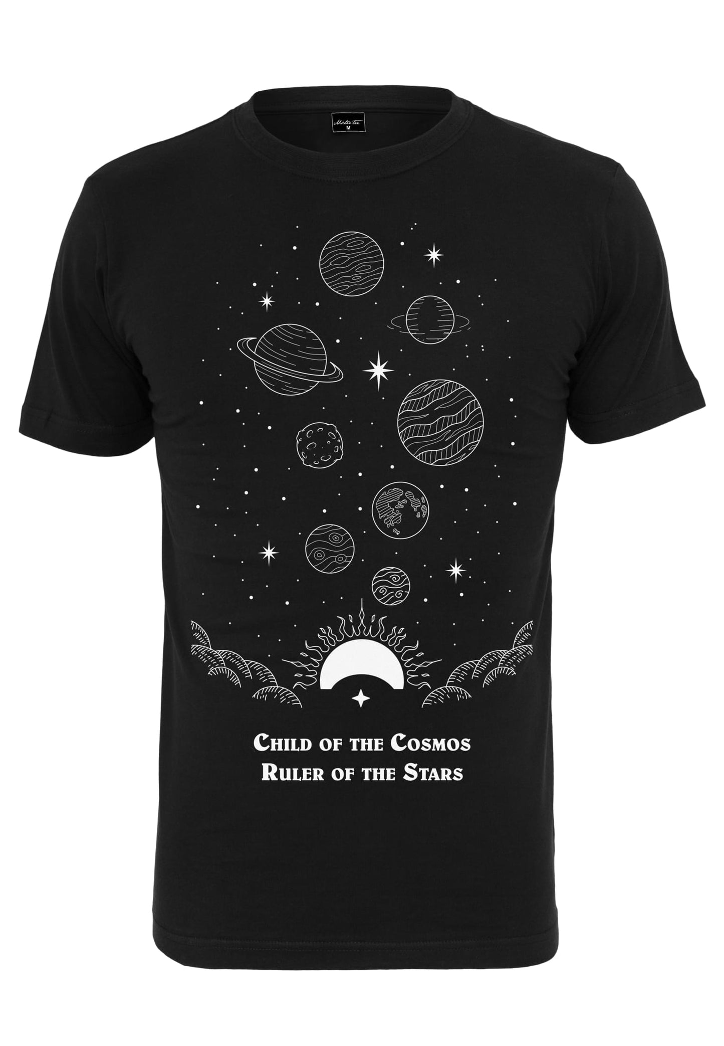 Mister Tee, T-Shirt, Child of Cosmos, schwarz