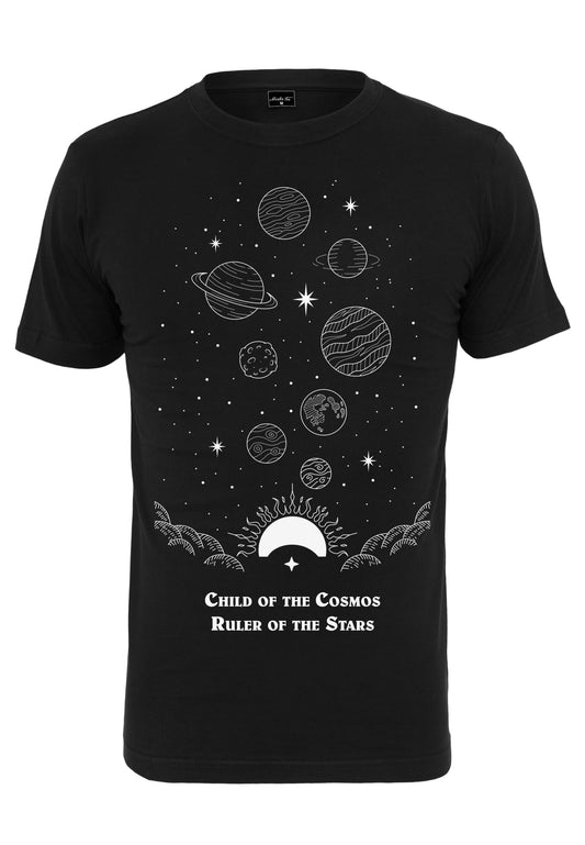 Mister Tee, T-Shirt, Child of Cosmos, schwarz