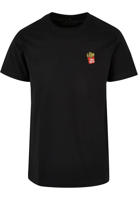 Mister Tee, T-Shirt, French Fries Tee, schwarz